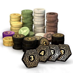 Skyrise Wooden Token Pack